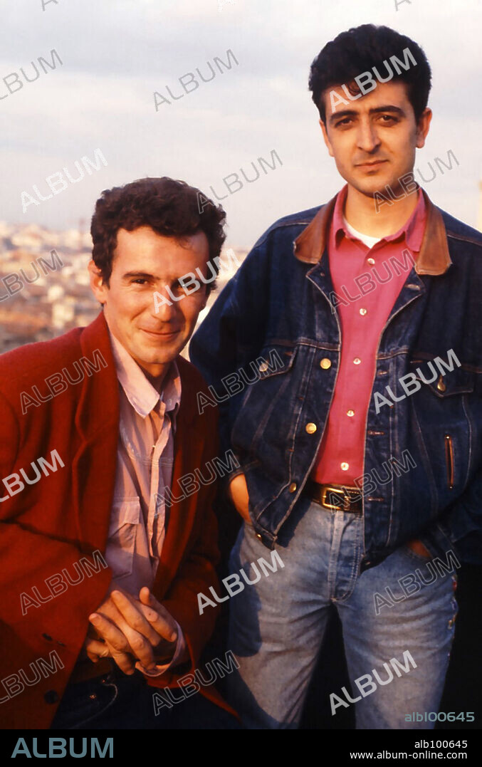 El Ultimo de la Fila, grupo musical de pop rock español formado por Manolo García (vocalista) y Quimi Portet (guitarrista).