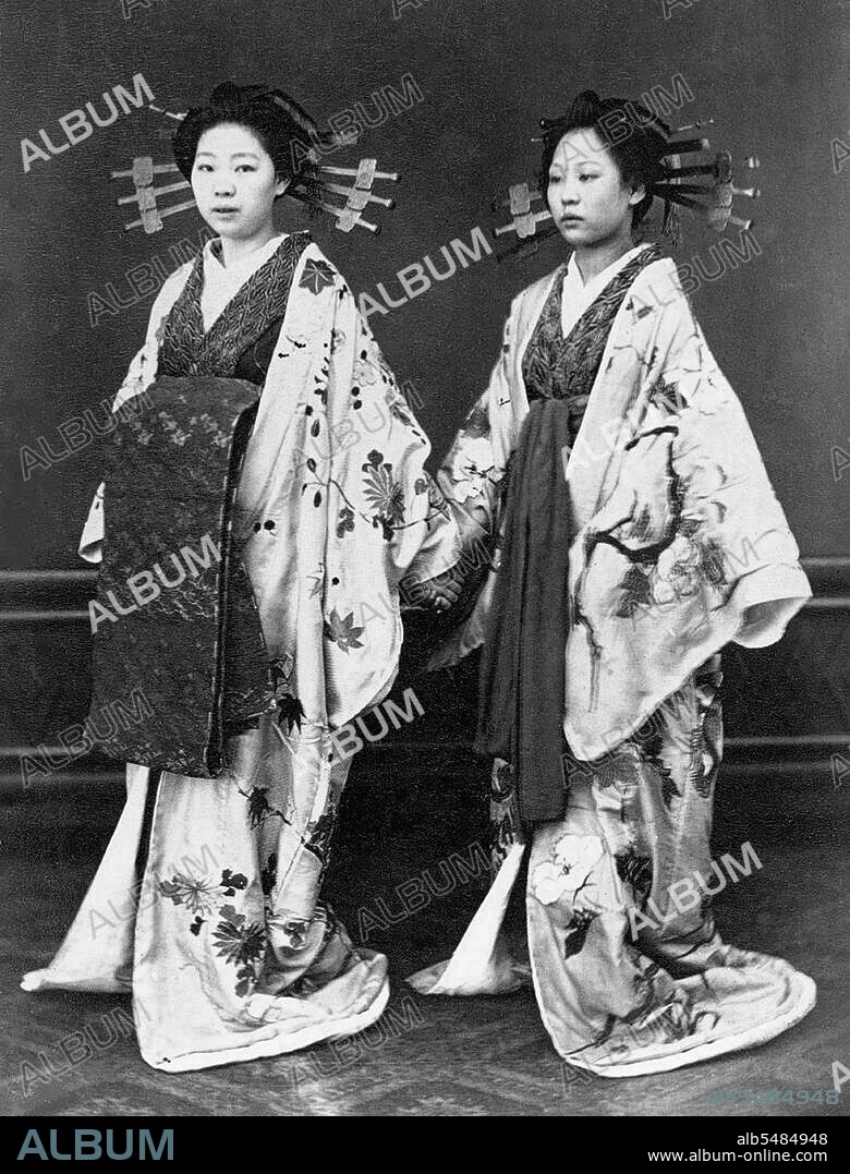 Oiran (??) were the courtesans of Edo period Japan. The oiran were considered a type of yujo (??) 'woman of pleasure' or prostitute. However, they were distinguished from the yujo in that they were entertainers, and many became celebrities of their times outside the pleasure districts. Their art and fashions often set trends among the wealthy and, because of this, cultural aspects of oiran traditions continue to be preserved to this day. The oiran arose in the Edo period (1600–1868). At this time, laws were passed restricting brothels to walled districts set some distance from the city center. In the major cities these were the Shimabara in Kyoto, the Shinmachi in Osaka, and the Yoshiwara in Edo (present-day Tokyo). These rapidly grew into large, self-contained 'pleasure quarters' offering all manner of entertainments. Within, a courtesan’s birth rank held no distinction, which was fortunate considering many of the courtesans originated as the daughters of impoverished families who were sold into this lifestyle as indentured servants. Instead, they were categorized based on their beauty, character, education, and artistic ability. Among the oiran, the tayu (??) was considered the highest rank of courtesan and were considered suitable for the daimyo or feudal lords. In the mid-1700s courtesan rankings began to disappear and courtesans of all classes were collectively known simply as 'oiran'. The word oiran comes from the Japanese phrase oira no tokoro no nesan (????????) which translates as 'my elder sister'. When written in Japanese, it consists of two kanji, ? meaning 'flower', and ? meaning 'leader' or 'first', hence 'Leading Flower' or 'First Flower'.