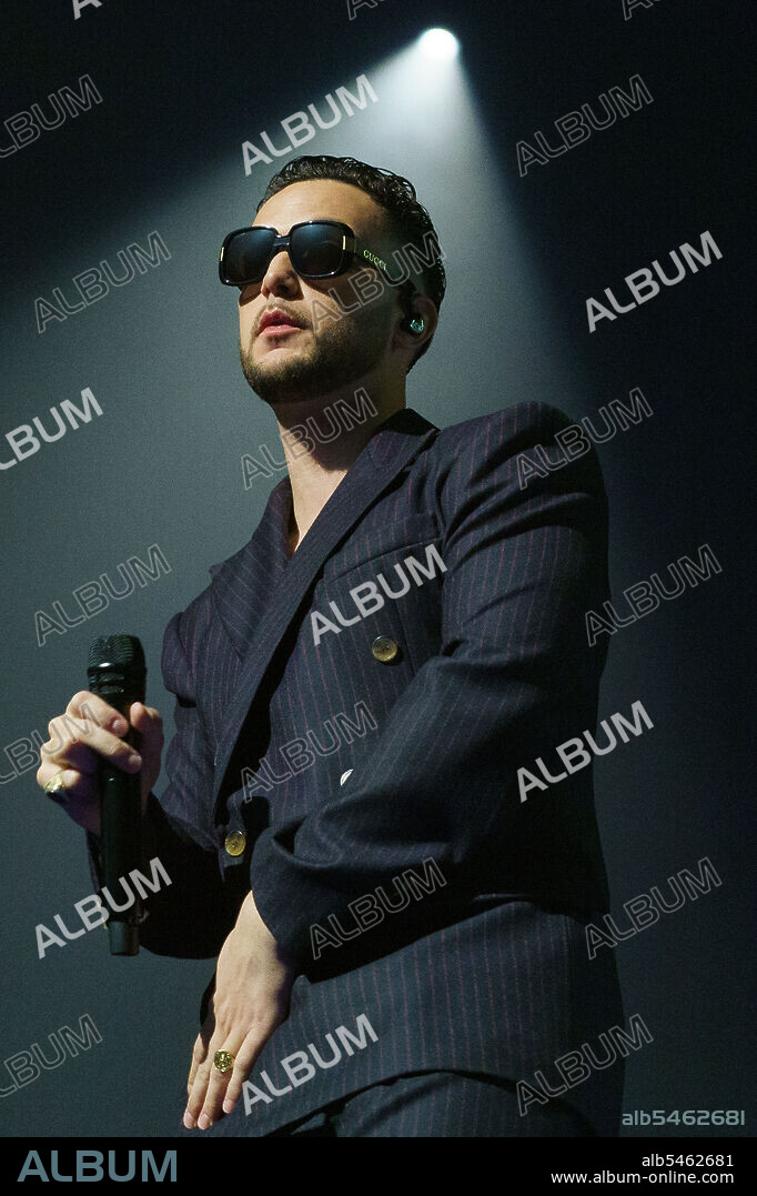 March 3, 2022, Madrid, Spain: Anton Alvarez Alfaro, better known by his stage name C. Tangana performs at the Wizink Center.This concert is part of the tour 'El MadrileÃ±o, Sin cantar ni afinar Tour' and in it, C Tangana presents his work 'El MadrileÃ±o', the best-selling album in Spain in 2021. (Credit Image: © Atilano Garcia/SOPA Images via ZUMA Press Wire).