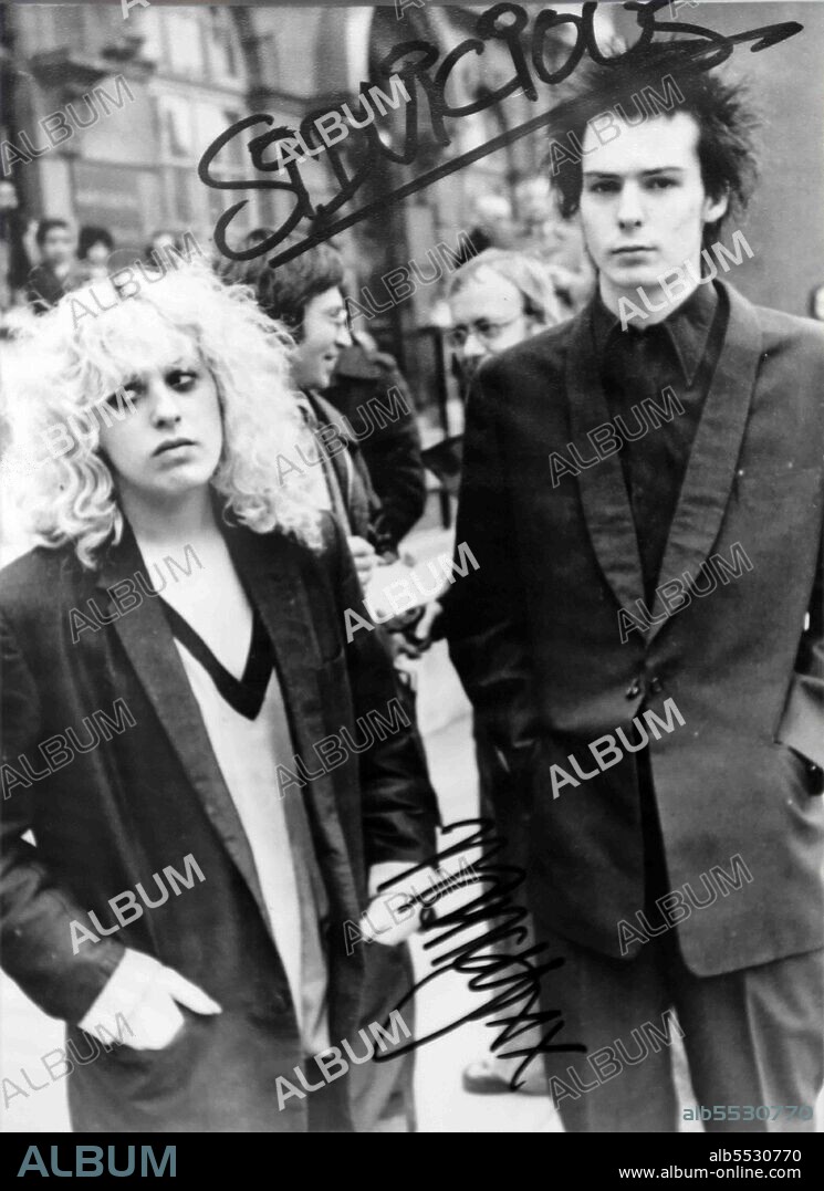 Nancy Spungen, the American girlfriend of Sid Vicious and a figure of the 1970s punk rock scene. Spungen's life and death have been the subject of controversy among music historians and fans of the Sex Pistols, 1978.