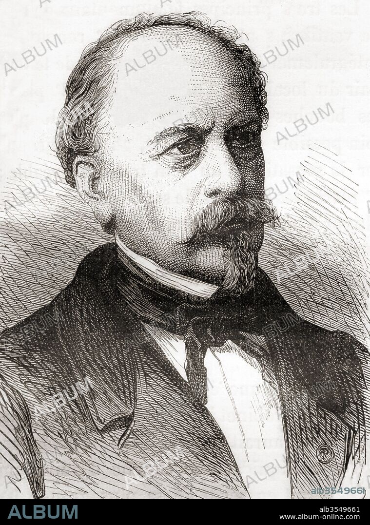 Arthur Jules Morin, 1795 – 1880. French physicist. From Les Merveilles de la Science, published c. 1870.
