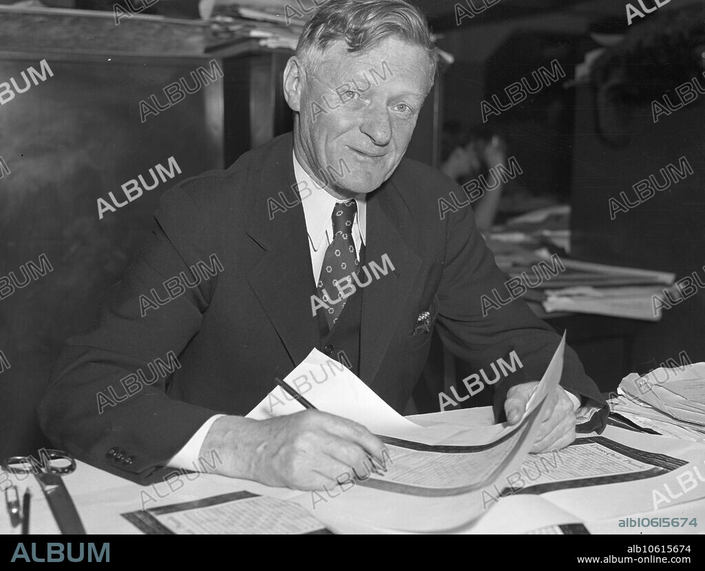 Arthur Wynne (June 22, 1871 - January 14, 1945) was the British-born inventor of the modern crossword puzzle. He emigrated to the United States on June 6, 1891, at the age of 19. He worked on the Pittsburgh Press newspaper, and played the violin in the Pittsburgh Symphony Orchestra. He later moved to New York City and worked on the New York World newspaper. While there he created the crossword puzzle for the "Fun" section of the Sunday edition (December 21, 1913). The puzzle had a diamond shape with a hollow center, and the letters F-U-N already being filled in. He called it a "Word-Cross Puzzle." He introduced a number of innovations and pioneered the use of black squares in a symmetrical arrangement to separate words in rows and columns. A few weeks after the first "Word-Cross" appeared, the name of the puzzle was changed to "Cross-Word" as a result of a typesetting error. He became a naturalized US citizen in the 1920s, and died in 1945 at the age of 73.