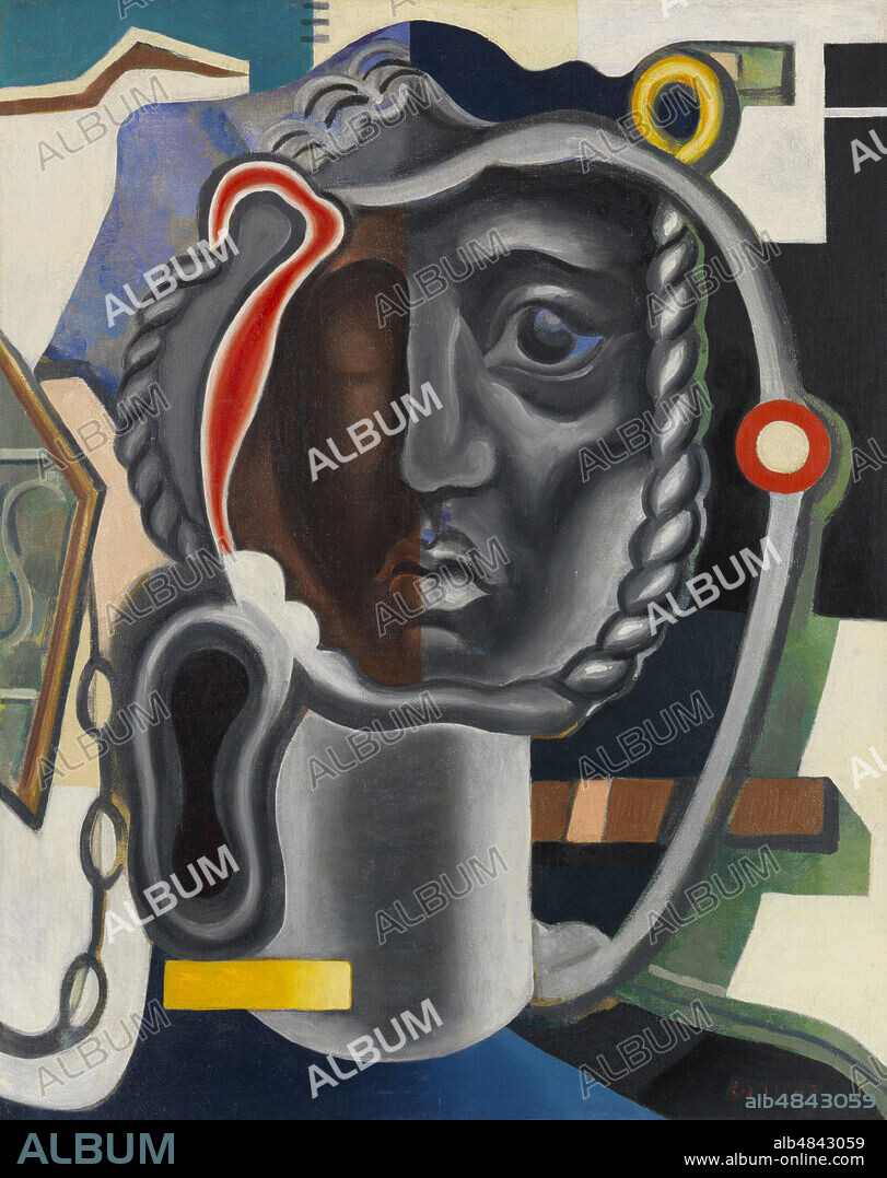 VLADIMIR DAVIDOVICH BARANOV-ROSSINE. Tête mécanique (Mechanical head).