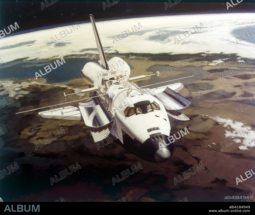 Space Shuttle Orbiter in flight, 1980s. The Space Shuttle program, (official name, Space Transportation System or STS), was the fourth human spaceflight program carried out by the National Aeronautics and Space Administration (NASA), which accomplished routine Earth-to-orbit transport for crew and cargo between 1981 and 2011.