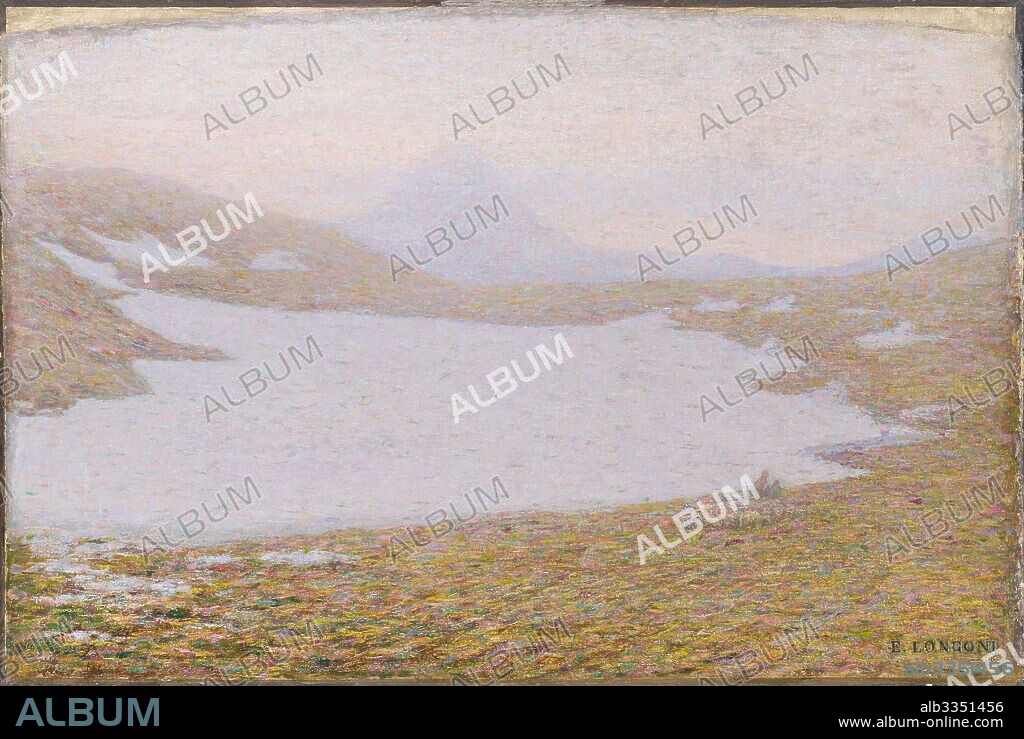 EMILIO LONGONI. Spring in the High Mountains.