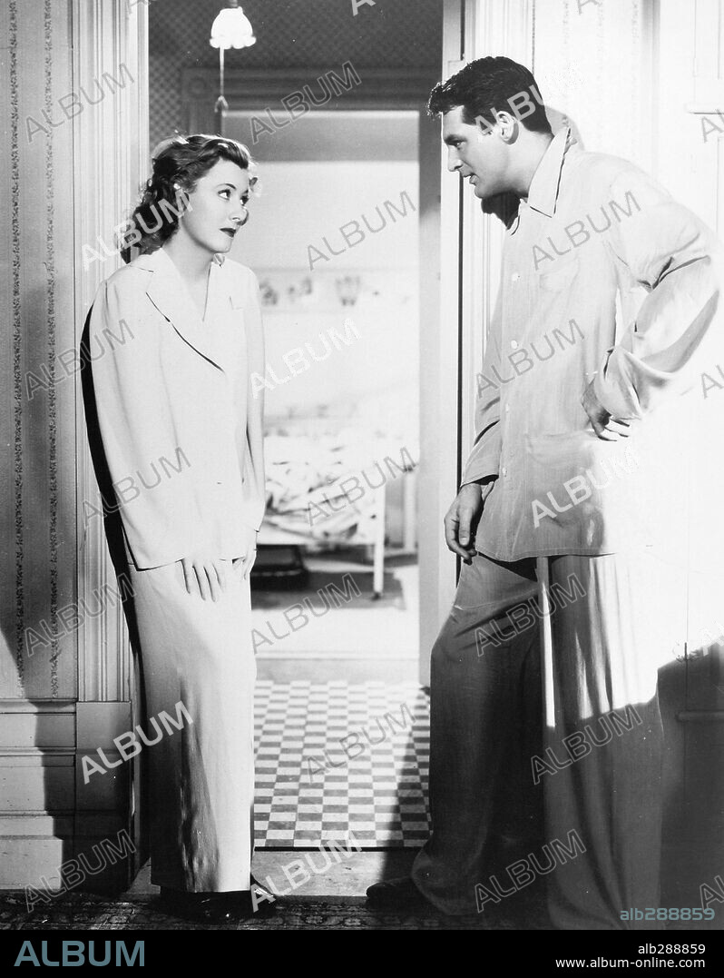 CARY GRANT y IRENE DUNNE en SERENATA NOSTÁLGICA, 1941 (PENNY SERENADE), dirigida por GEORGE STEVENS. Copyright COLUMBIA PICTURES.