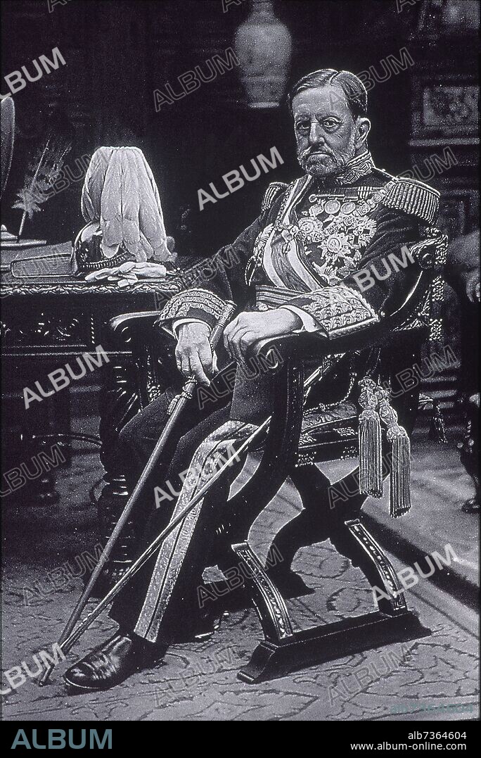 VALERIANO WEYLER, GENERAL ESPAÑOL DESTACADO EN LA GUERRA DE CUBA, 1918.