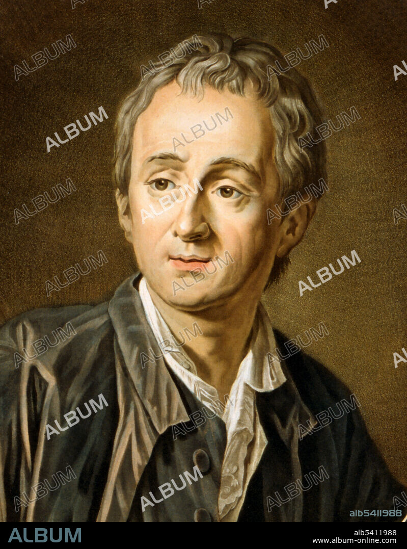 Denis Diderot (October 5, 1713 - July 31, 1784) was a French philosopher, art critic, author and co-founder, chief editor, and contributor to the Encyclopédie with Jean le Rond d'Alembert.