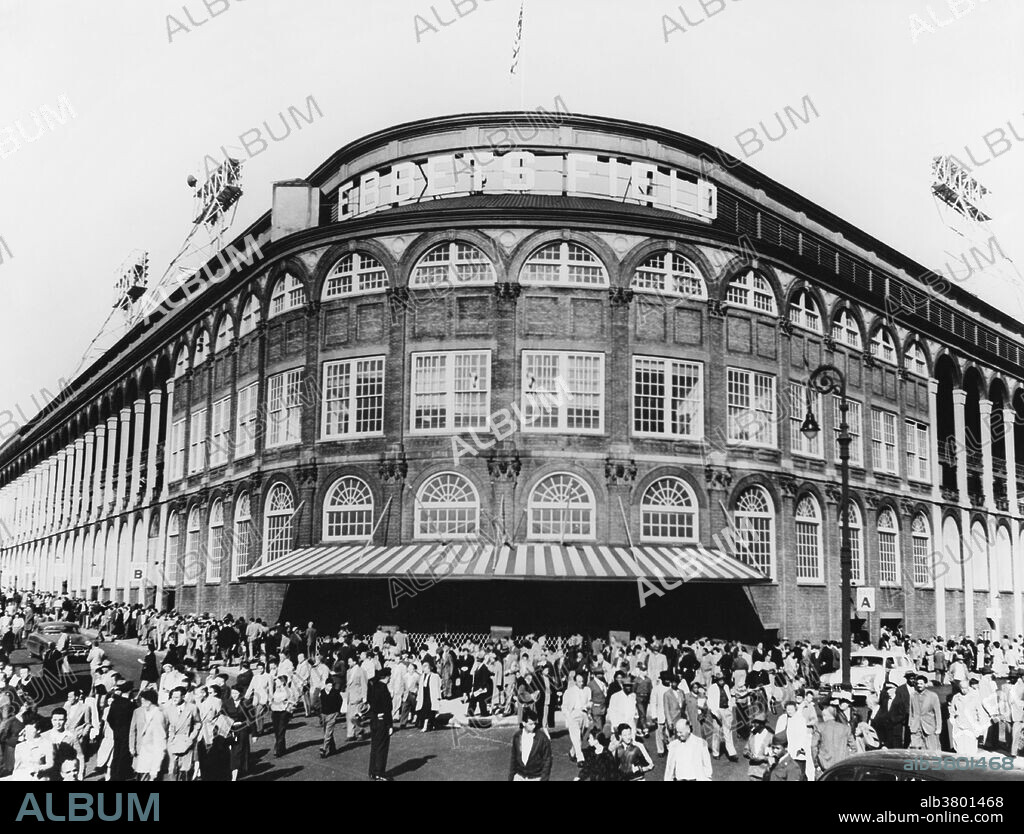 Ebbets Field, a Major League Baseball Stadium, Flatbush Brooklyn, New York City History, 1950s