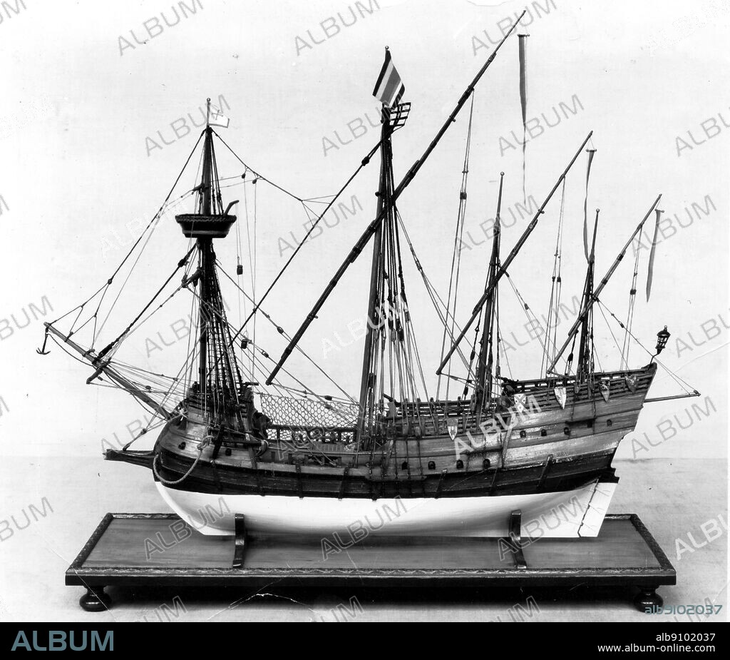 A caravela redonda.