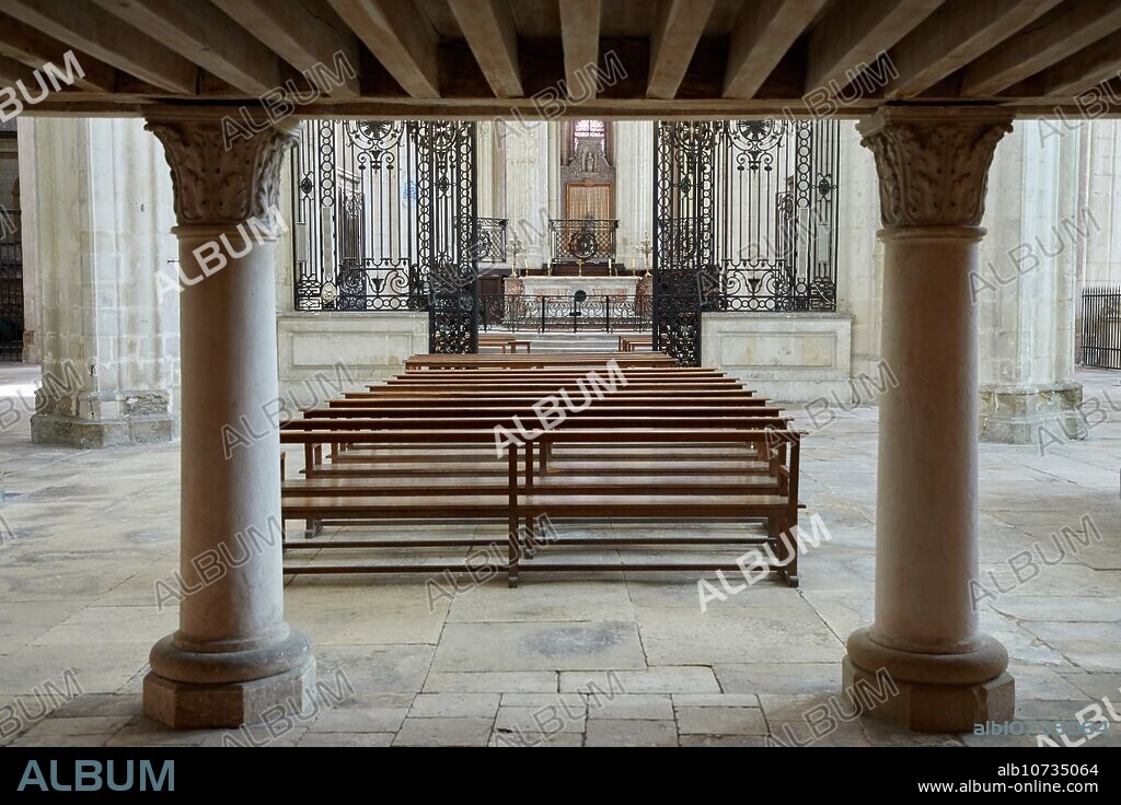 Abbaye Saint-Germain, Auxerre, Yonne, Burgundy, Bourgogne, France, Europe.