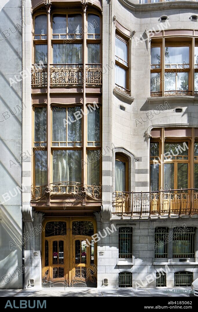 Hotel Solvay, 224 Avenue Louise. Victor Horta: 1895-1903.