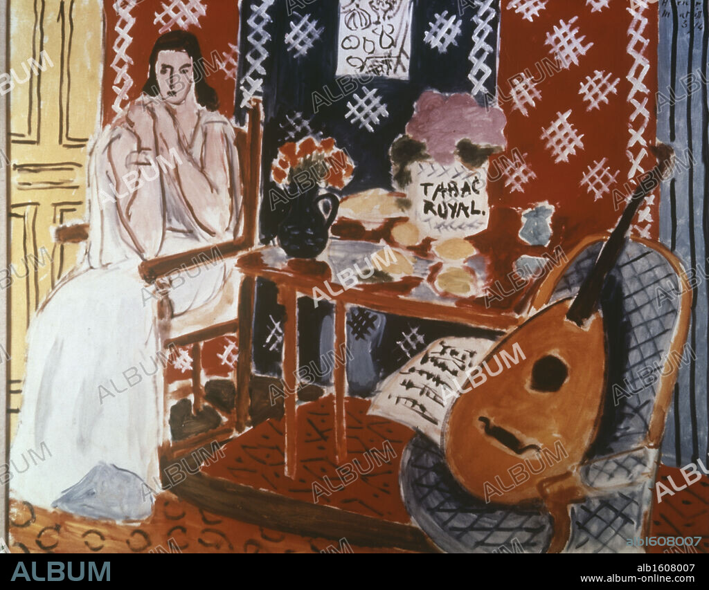 Tabac Royal by Henri Matisse, oil on canvas, 1869-1954.