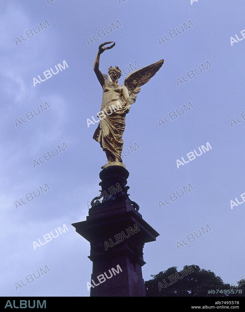 MONUMENTO CONMEMORATIVO A J A VON LIEBENBERG ALCALDE DE VIENA EN 1683 (DET).