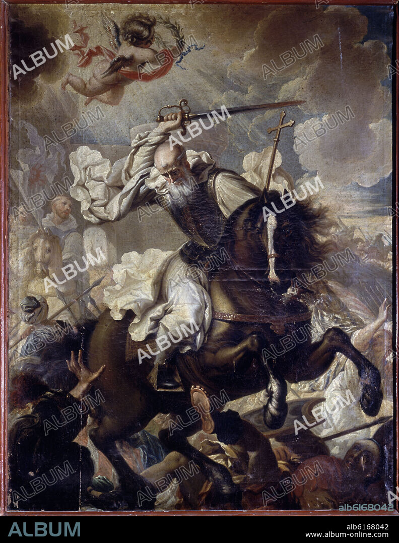 JACINTO MELENDEZ MIGUEL (1679-1731). SAN RAIMUNDO DE FITERO -.