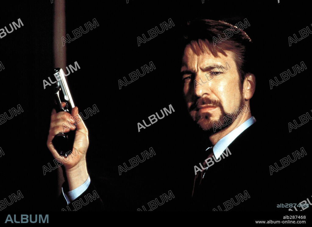 ALAN RICKMAN in DIE HARD, 1988, directed by JOHN MCTIERNAN. Copyright 20TH CENTURY FOX.
