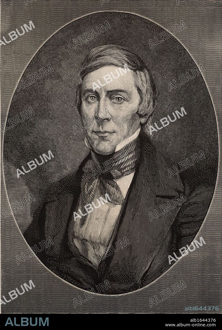 James Blythe Rogers (1802-1852), American physician and chemist, brother of the geologist Henry Darwin Rogers (1808-1866). Engraving, 1896.   (Photo by: Universal History Archive/UIG via Getty Images).