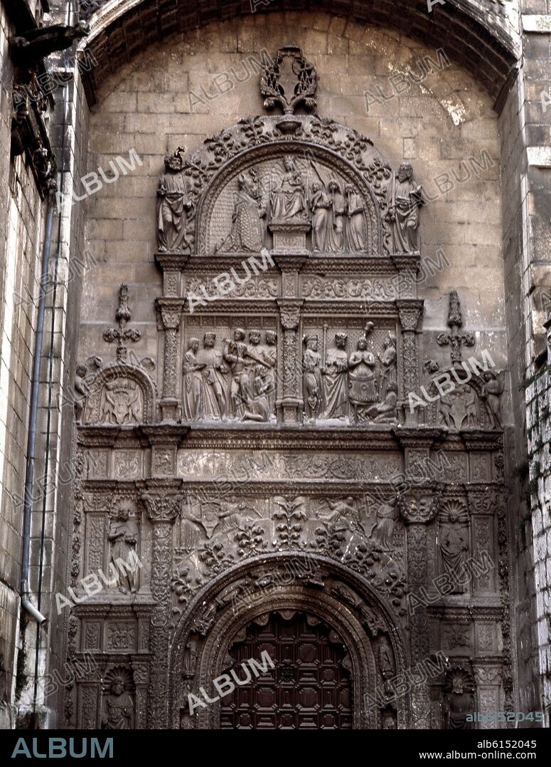 PUERTA DE LA PELLEJERIA - BRAZO NORTE DEL CRUCERO - S XVI.