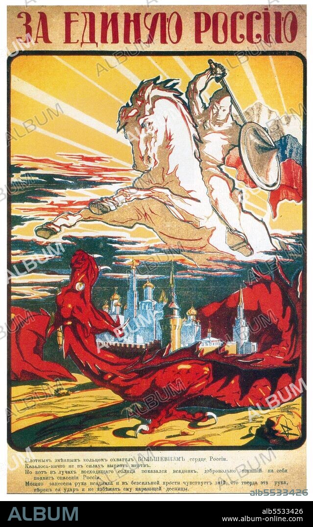 The Russian Revolution is the collective term for a series of revolutions in Russia in 1917, which dismantled the Tsarist autocracy and led to the creation of the Russian SFSR. The Emperor was forced to abdicate and the old regime was replaced by a provisional government during the first revolution of February 1917 (March in the Gregorian calendar; the older Julian calendar was in use in Russia at the time). In the second revolution, during October, the Provisional Government was removed and replaced with a Bolshevik (Communist) government.