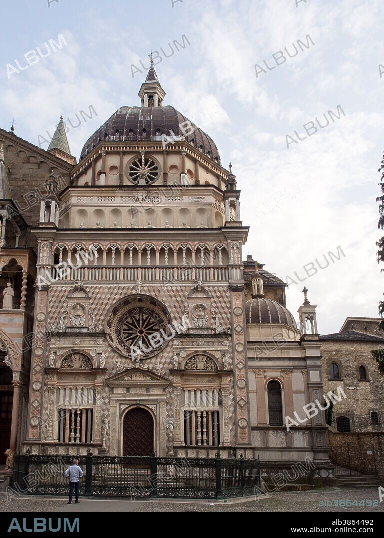 BERGAMO, CAPILLA COLLEONI.  ARTE RENACENTISTA.