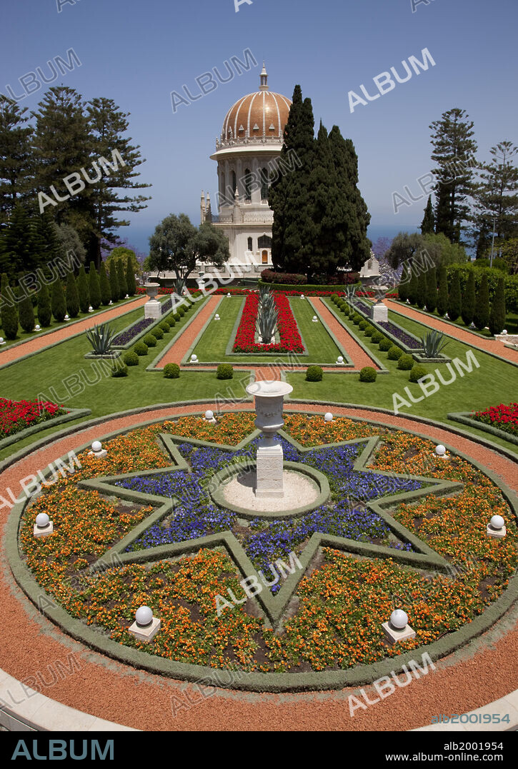 The Bahai Shrine and Gardens in Haifa are the international headquarters for the Bahai Faith and a pilgrimage destination of Bahai believers from all over the world. The unique design of the gardens, by Iranian Bahai architect Fariborz Sahba, combine geometrical shapes with the conservation of natural and historic landscape features. A staircase of 19 terraces extend all the way up the northern slope of Mt. Carmel. At the heart of the gardens stands the golden-domed Shrine of the Bab, which is the resting place of the Prophet-Herald of the Bahai Faith. It was designed by William Sutherland Maxwell, a Canadian Bahai architect, and was built between 1949-1953. The Bahai Gardens in Haifa and Acre (Akko) were inscribed on UNESCO's World Heritage List in July 2008.