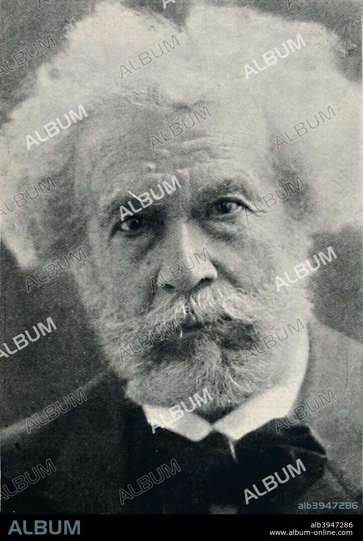 'Camille Flammarion - A Veteran Watcher of the Heavens', c1925. Nicolas Camille Flammarion, (1842-1925), French astronomer. From Cassell's Romance of Famous Lives, Volume 2 by Harold Wheeler. [The Waverley Book Company, Ltd., London, c1925].