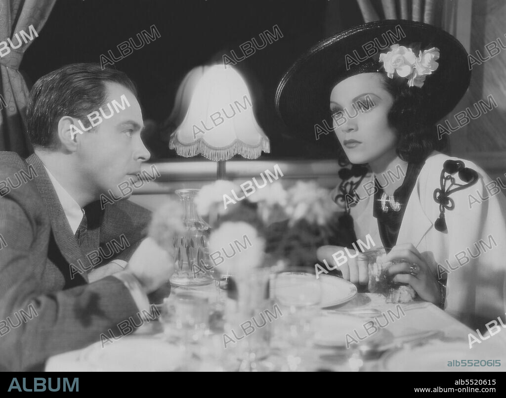 Suzanne Charpentier (1907-1996), actriz francesa conocida como Annabella, y Romney Brent (1902-1976), actor, director y dramaturgo mexicano.
