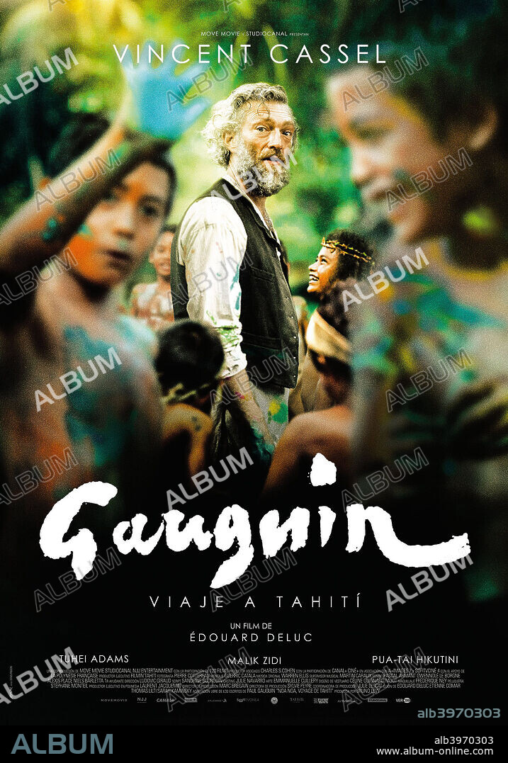 Poster de GAUGUIN, VIAJE A TAHITÍ, 2017 (GAUGUIN: VOYAGE DE TAHITI), dirigida por EDOUARD DELUC. Copyright STUDIOCANAL.
