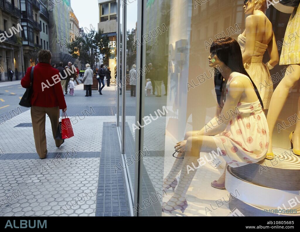San Martin shopping mall, Donostia, San Sebastian, Gipuzkoa, Basque Country, Spain.