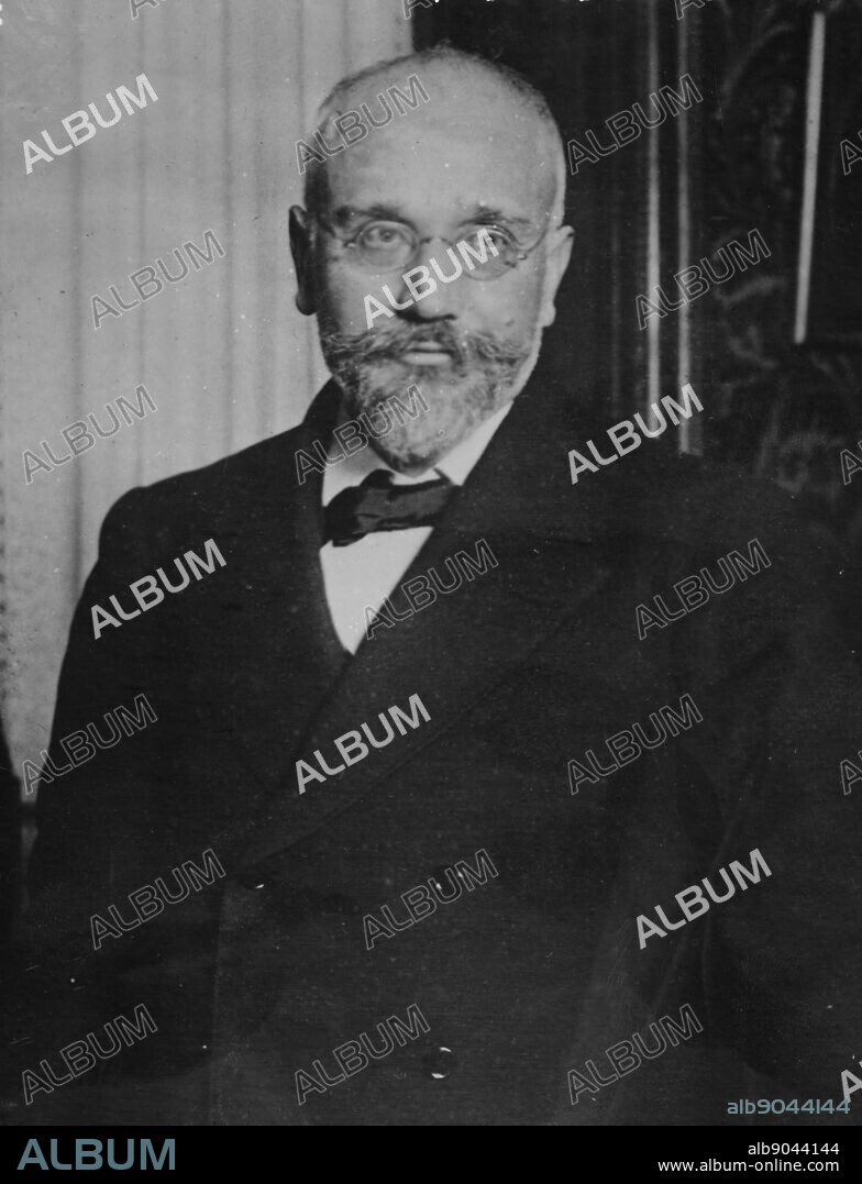 Photographic portrait of Eleftherios Venizelos (1864-1936) an eminent Greek leader of the Greek National Liberation Movement and Prime Minister of Greece. Dated 20th Century.