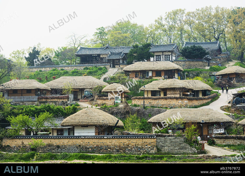 Yangdong folk village, UNESCO World Heritage Site, Gyeongsangbuk-do, South Korea, Asia.