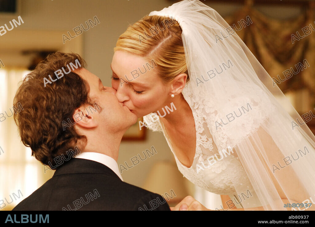 COLIN FIRTH und UMA THURMAN in THE ACCIDENTAL HUSBAND, 2008, unter der Regie von GRIFFIN DUNNE. Copyright BLUMBHOUSE PRODUCTIONS/TEAM TODD/YARI FILM GROUP (YFG).