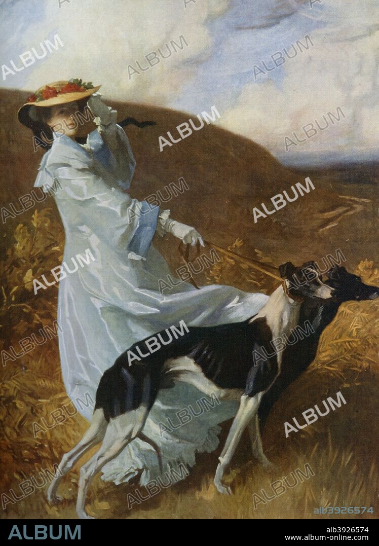 'Diana of the Uplands', c1903-1904, (1912). A colour print from Famous Paintings, with an introduction by Gilbert Chesterton, Cassell and Company, (London, New York, Toronto, 1912).