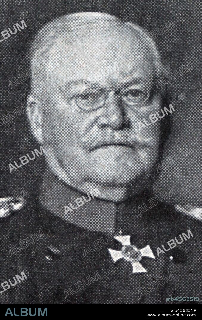 Maximilian 'Max' Wilhelm Gustav Moritz von Prittwitz und Gaffron (1848 - 1917) Imperial German general. He fought in the Austro-Prussian War, the Franco-Prussian War, and briefly in the First World War.