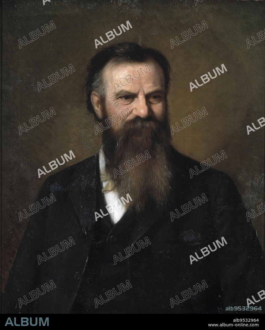 HENRY ULKE. Major John Wesley Powell. oil on canvas. Date: 1885.