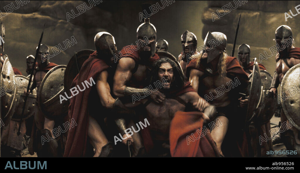 300, 2006, directed by ZACK SNYDER. Copyright WARNER BROS. PICTURES.