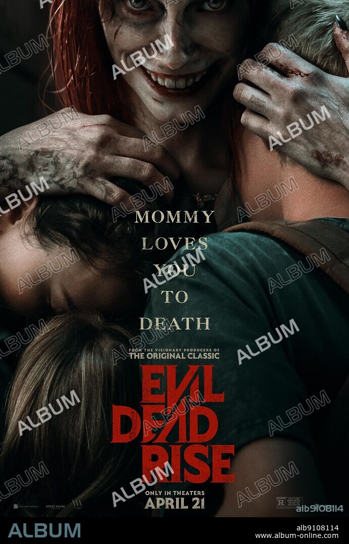 Poster de POSESION INFERNAL: EL DESPERTAR, 2023 (EVIL DEAD RISE), dirigida por LEE CRONIN. Copyright New Line Cinema / Warner Bros.