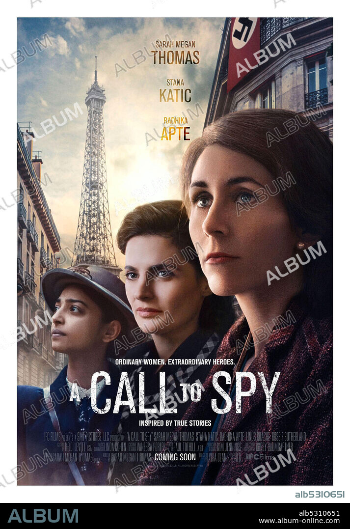 Poster de LAS ESPIAS DE CHURCHILL, 2019 (A CALL TO SPY), dirigida por LYDIA DEAN PILCHER. Copyright SMT Pictures.