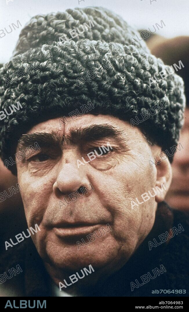 LEONIDAS BREZHNEV  POLITICO SOVIETICO.