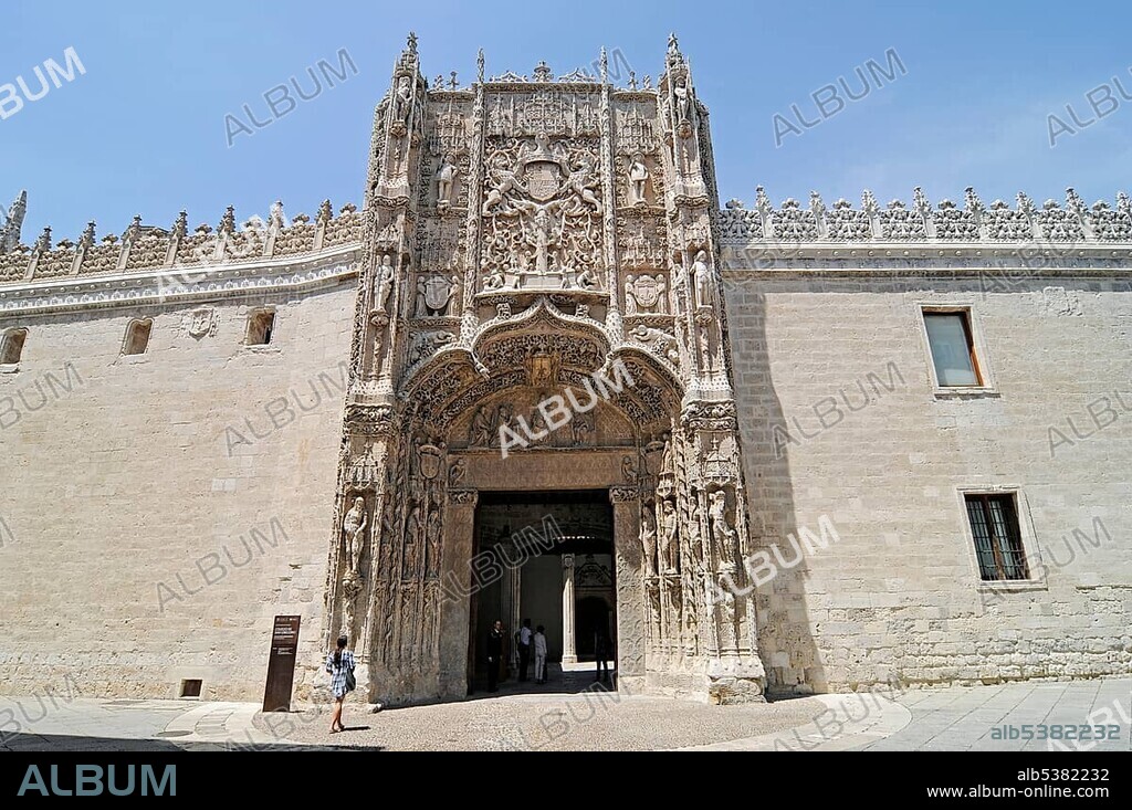 Colegio de San Gregorio, Museo Nacional de Escultura, sculpture museum, Valladolid, Castile and León, Spain, Europe, PublicGround