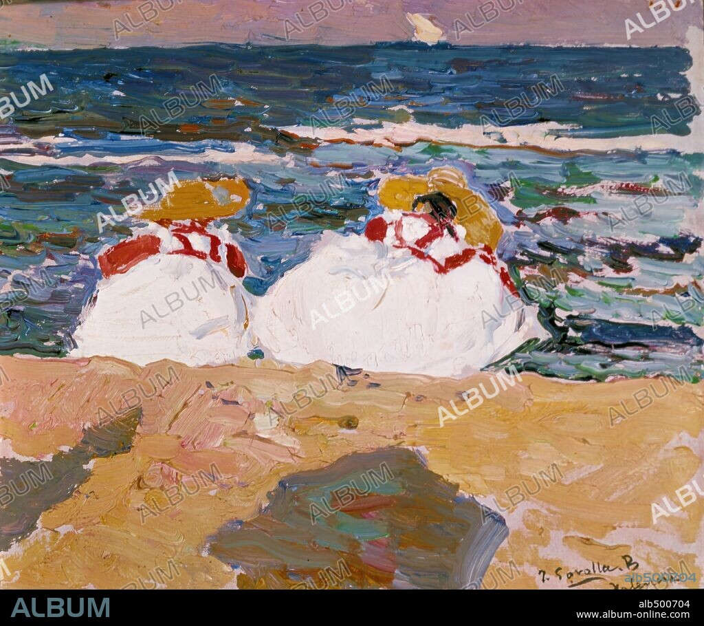 JOAQUIN SOROLLA. The beach of Valencia.