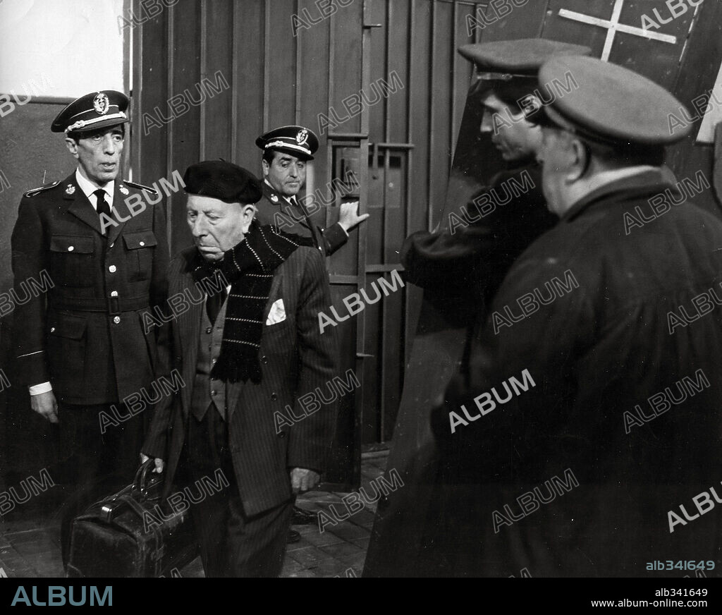 JOSE ISBERT en EL VERDUGO, 1963, dirigida por LUIS GARCIA BERLANGA. Copyright INTER LAGAR.