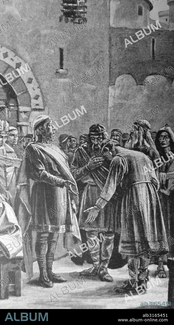 Charlemagne, also known as Charles the Great or Charles I, King of the Franks, died 814. He united most of Western Europe during the early Middle Ages and laid the foundations for modern France and Germany.
