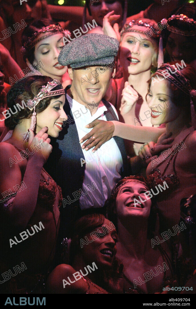 RICHARD GERE en CHICAGO, 2002, dirigida por ROB MARSHALL. Copyright MIRAMAX.