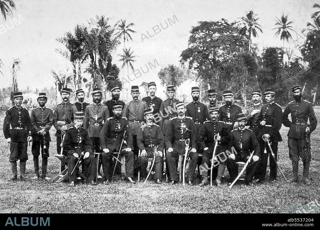 The Aceh War, also known as the Dutch War or the Infidel War (1873–1914), was an armed military conflict between the Sultanate of Aceh and the Netherlands which was triggered by discussions between representatives of Aceh and the United Kingdom in Singapore during early 1873. The war was part of a series of conflicts in the late 19th century that consolidated Dutch rule over modern-day Indonesia.