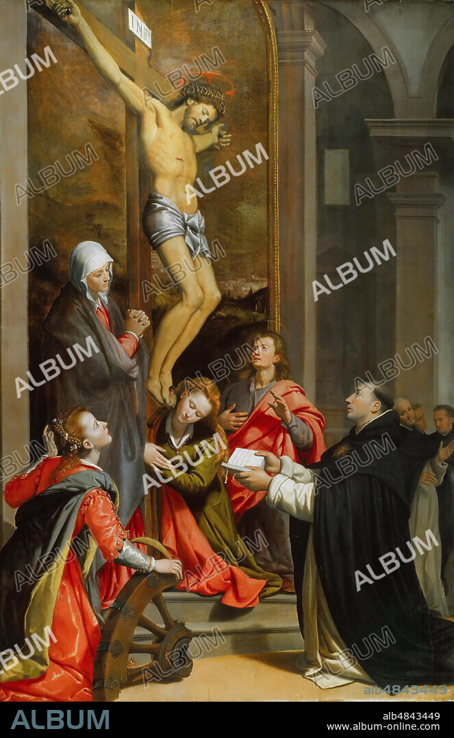 SANTI DI TITO. Vision of Saint Thomas Aquinas.