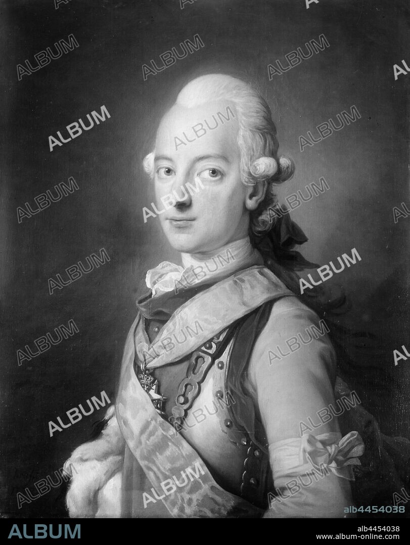 Attributed to Per Krafft the Elder, King Karl XIII, Karl XIII, 1748-1818, King of Sweden and Norway, painting, portrait, Charles XIII of Sweden, 1772, oil on canvas, Height, 69 cm (27.1 inches), Width, 53 cm (20.8 inches), Signed, Krafft 1772.