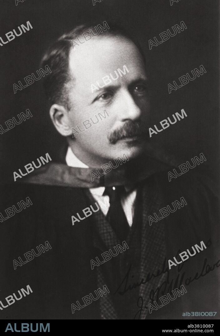 John James Rickard Macleod (1876-1935) was a Scottish physician and physiologist. Macleod's main work was on carbohydrate metabolism and his efforts with Frederick Banting and Charles Best in the discovery of insulin used to treat diabetes. For this Banting and Macleod were jointly awarded the Nobel Prize for Medicine in 1923. Macleod was awarded half of the Nobel Prize for the discovery of insulin, even though many people (including Banting) publicly insisted that Macleod's involvement was minimal and Best's work had been essential. However, it was Macleod's research plan and his suggestion to inject intravenous degenerated pancreas into depancreatinized dogs that ultimately led to the successful isolation of insulin. Macleod's receiving the Nobel Prize over Best was controversial at the time. Macleod shared his Nobel award money with his colleague James Collip. He died in 1935 at the age of 58.