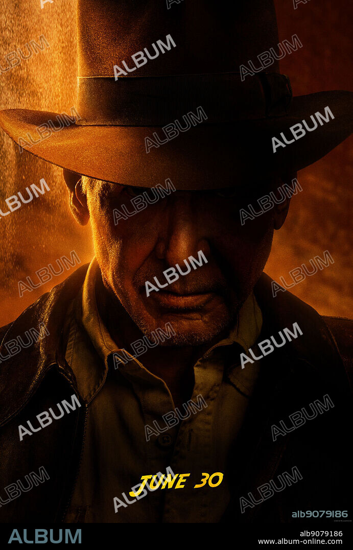 HARRISON FORD en INDIANA JONES Y EL DIAL DEL DESTINO, 2023 (INDIANA JONES AND THE DIAL OF DESTINY), dirigida por JAMES MANGOLD. Copyright Lucasfilm / Paramount Pictures.