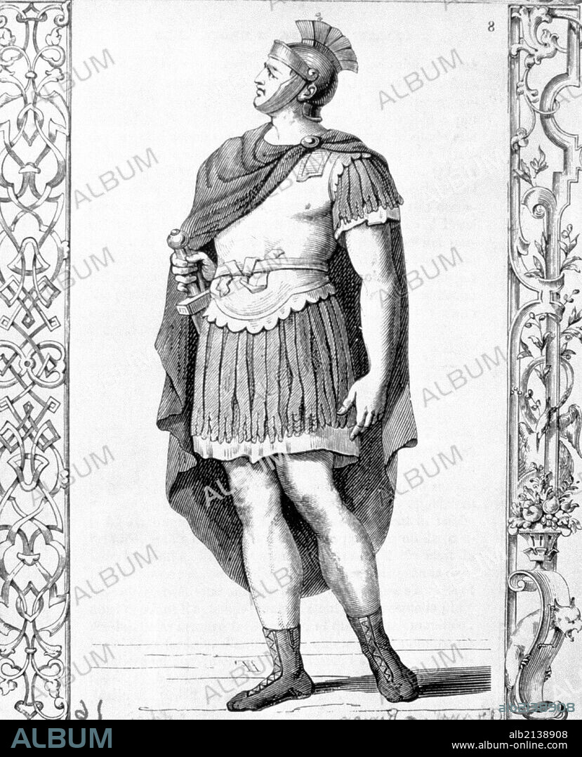 Illustration - Roman soldier.